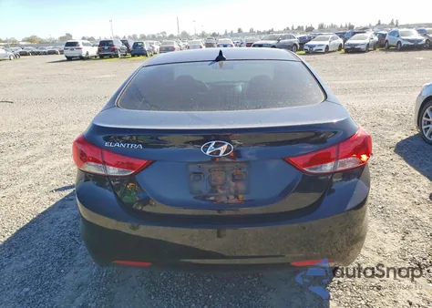 2013 Hyundai Elantra Gls z USA, uszkodzony, nr VIN 5NPDH4AE8DH329694